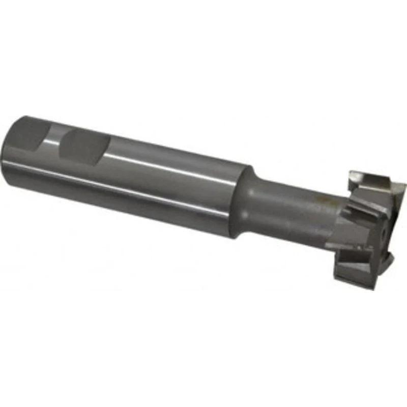Made in USA 1-1/2 Diam, 5/8 Wide, Cobalt T-Slot Cutter 23/32 Neck Diam, 1-11/32 Neck Length, 1 Shank Diam, 5-5/16 OAL...